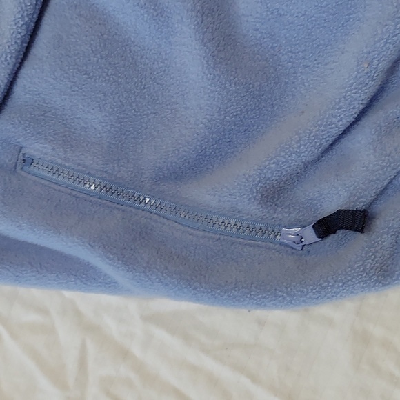 Columbia Womens Large Blue Fleece With Black Trim Very Good Condition - Picture 6 of 9